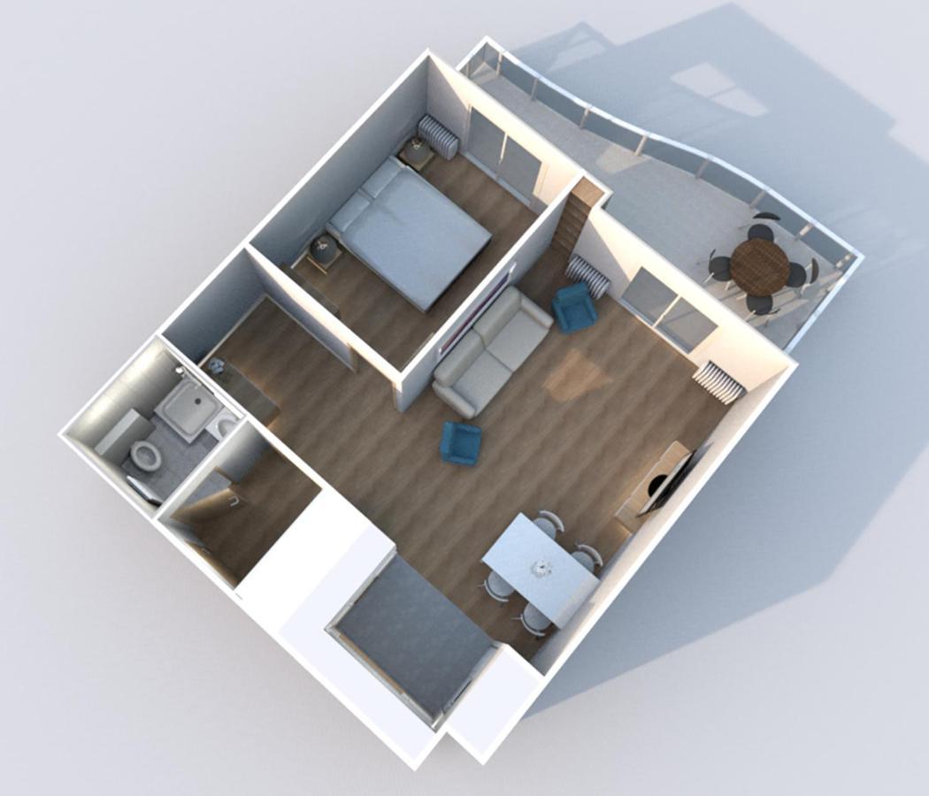 Aqua Apartman Superior 韦伦采 外观 照片